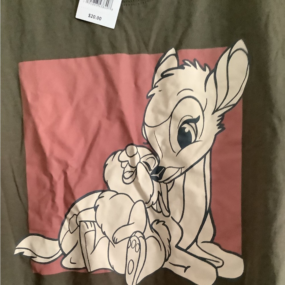 NWT Disney Bambi Short Sleeve T Shirt